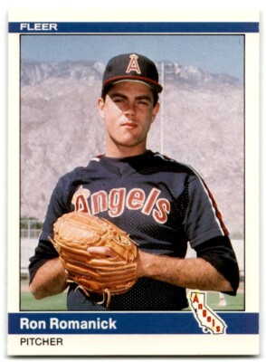 1984 Fleer Update Ron Romanick California Angels #U-101 | eBay
