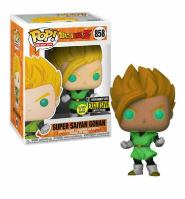 Funko Pop! Animation Dragon Ball Z Super Saiyan Gohan #858 GITD EE