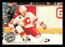 Gary Leeman #162 1991-92 Pro Set Platinum Calgary Flames