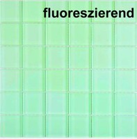 Glasmosaik Fluoreszierend GrüN Wand Fliesenspiegel KüChe Bad WB88-1005 | 1 Matte