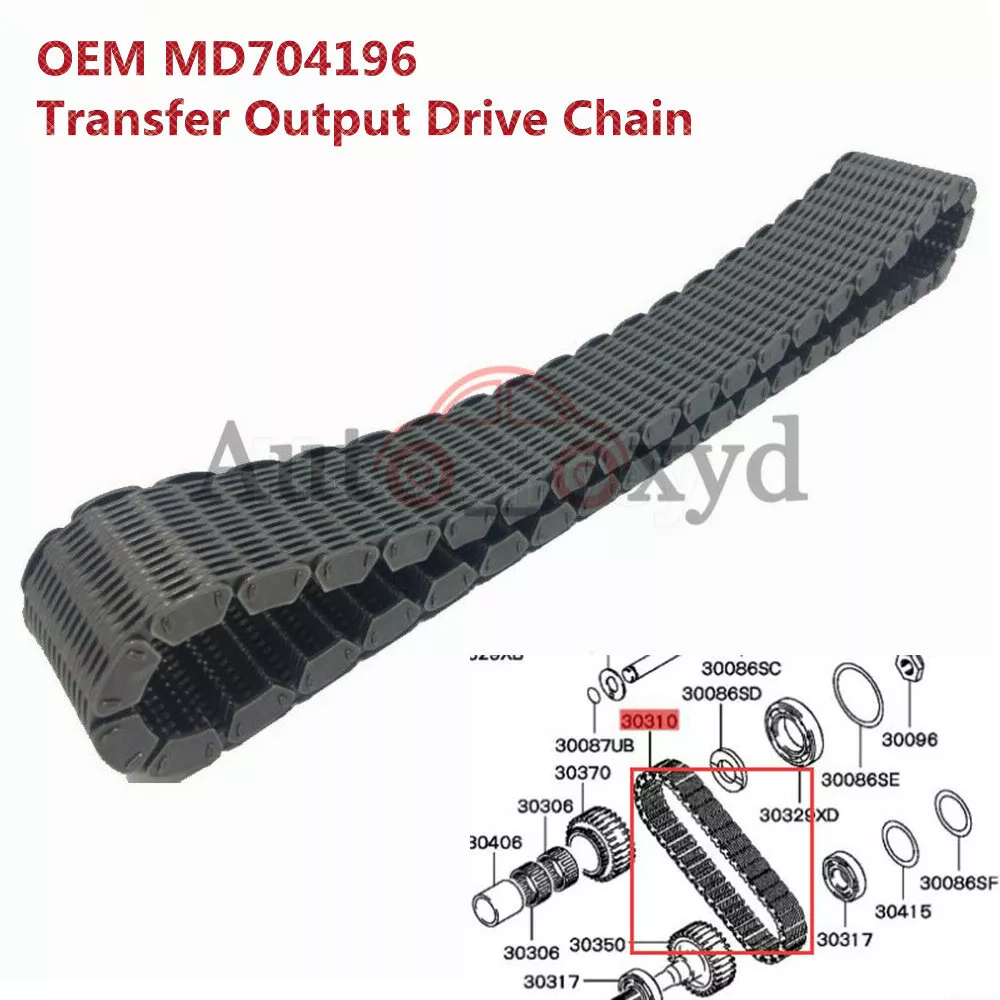 MD704196 Transfer Output Drive Chain For Mitsubishi Pajero Montero 