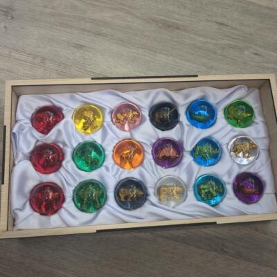 Power Rangers Wild Force Gaoranger Power Animal jewel 18set w/box japan ...