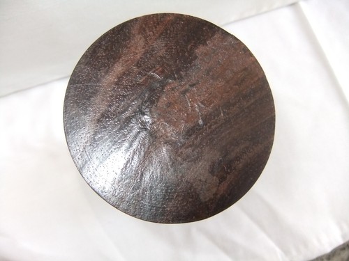 African Carved Wooden Goblet Rhinoceros & Elephant Tribal Folk Art Height 15x7cm - Picture 6 of 6