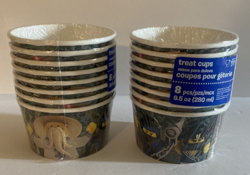 Lego Ninjago Movie Birthday Party Supplies 16 Treat Cups 9.5 oz Party Favor - Picture 2 of 11