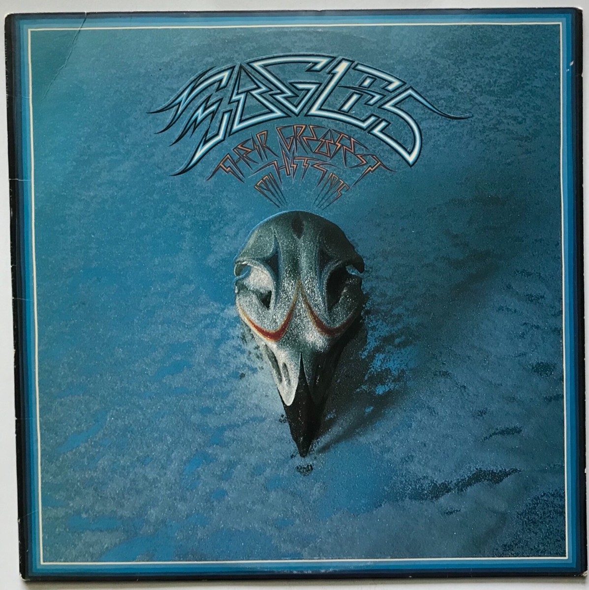 The Eagles - Greatest Hits - 1976 - Vinyl Record LP Embossed Cover