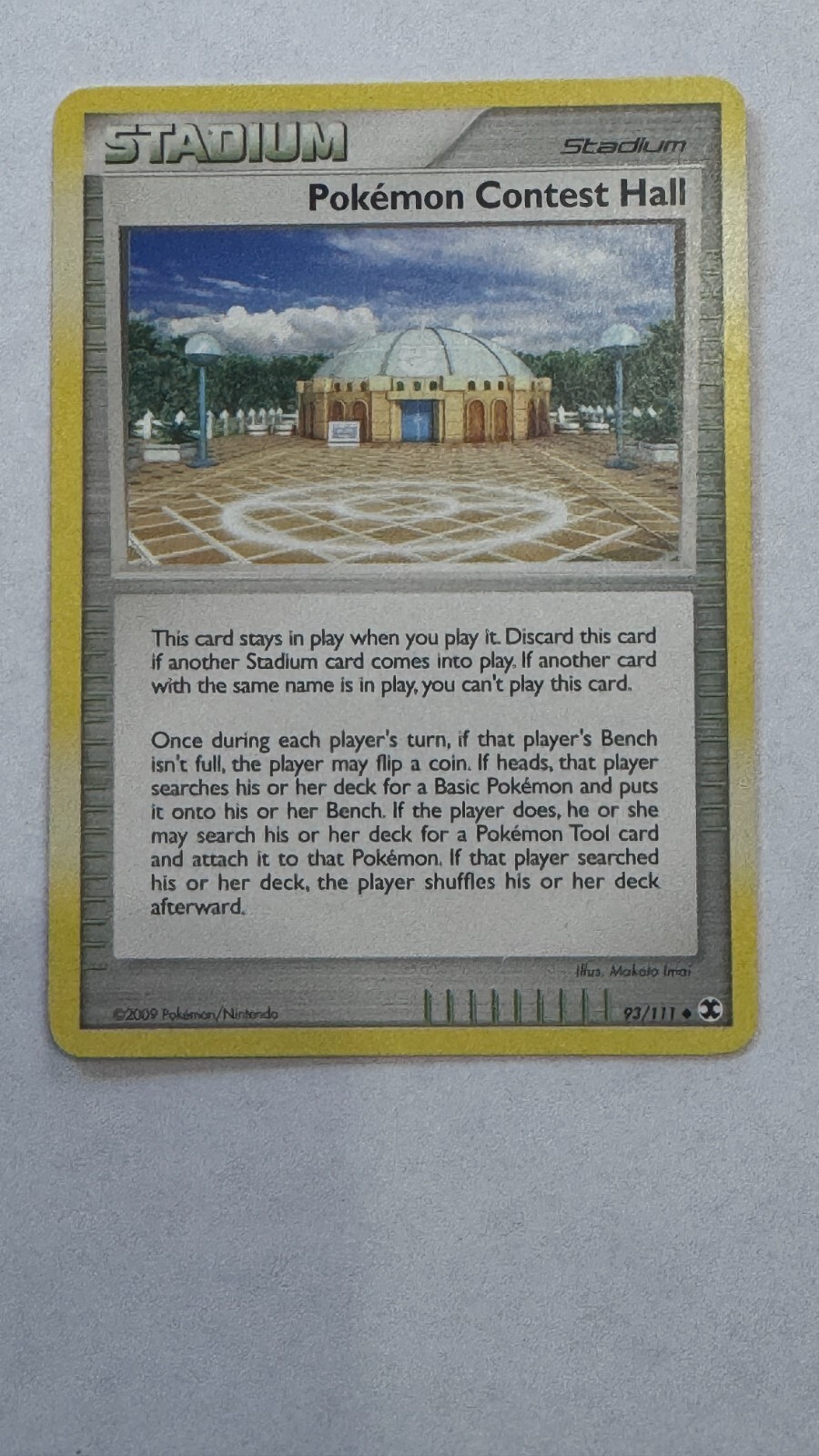 Trainer - Pokemon Contest Hall - Rising Rivals - 93/111 - Pokemon 2009 - NM