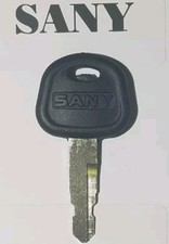 (1) Sany Excavator Keys Heavy Equipment Key Sany Ignition Key FAST FREE SHIPPING