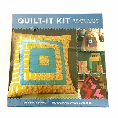 Quilt Kit 15 Projects and How to Quilt Patchwork Book NIB