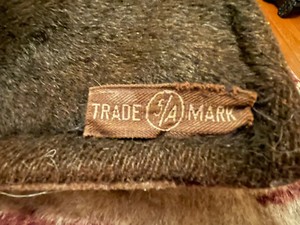 5/A Baker Horse Blanket 62 x 52 trademark wool vintage victorian lap carriage
