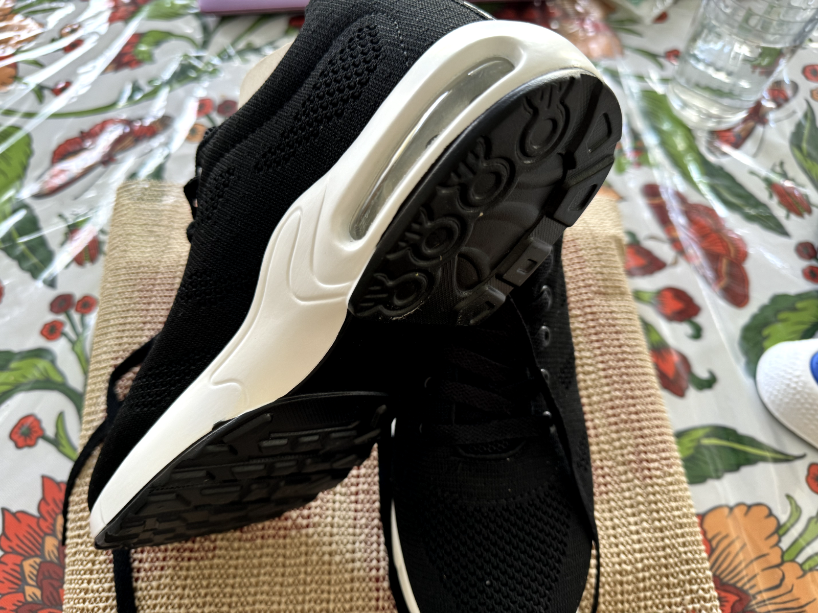 SAOLA Sneakers donna cuscino d'aria suola in maglia maglia traspiranti scarpe da corsa stringate