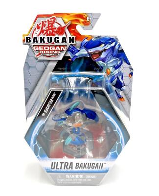 Bakugan Geogan Rising Diamond Sharktar Ultra Figure Pack Gate Cards Chase