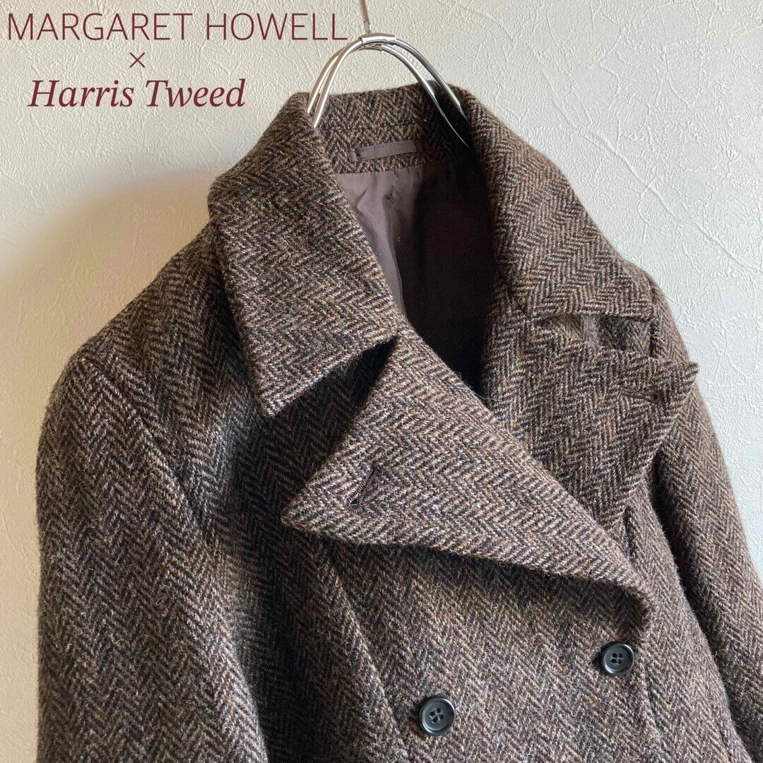 OLD Margaret Howell Harris Tweed Double Tailored Jacket OLD Margaret Howell Harris Tweed Double Tailored Jacket