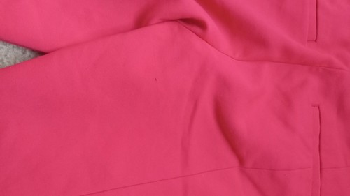 Express Columnist Orange Pink Pants Size 4R - Picture 5 of 5