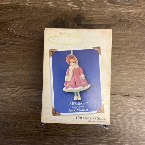 2004 Hallmark Keepsake Ornament Madame Alexander Little Women Amy March