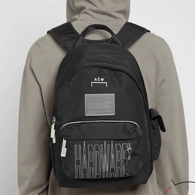 Reflective ACW A-COLD-WALL Backpack Nylon School Bag Shoulder Bags