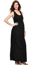 NWT GAP MERTERNITY Tie-front maxi dress