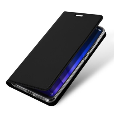 DUX DUCIS Wallet Case Skin Pro Series Tasche Hülle Schwarz für Xiaomi Mi 8 Pro