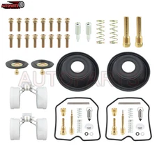 2x Carburetor Carb Rebuild Repair Kit For Kawasaki Ninja 250R EX250J 2008-2012