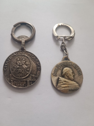 PORTE-CLÉS BOUCHON DE CHAMPAGNE 3D 1 FACE