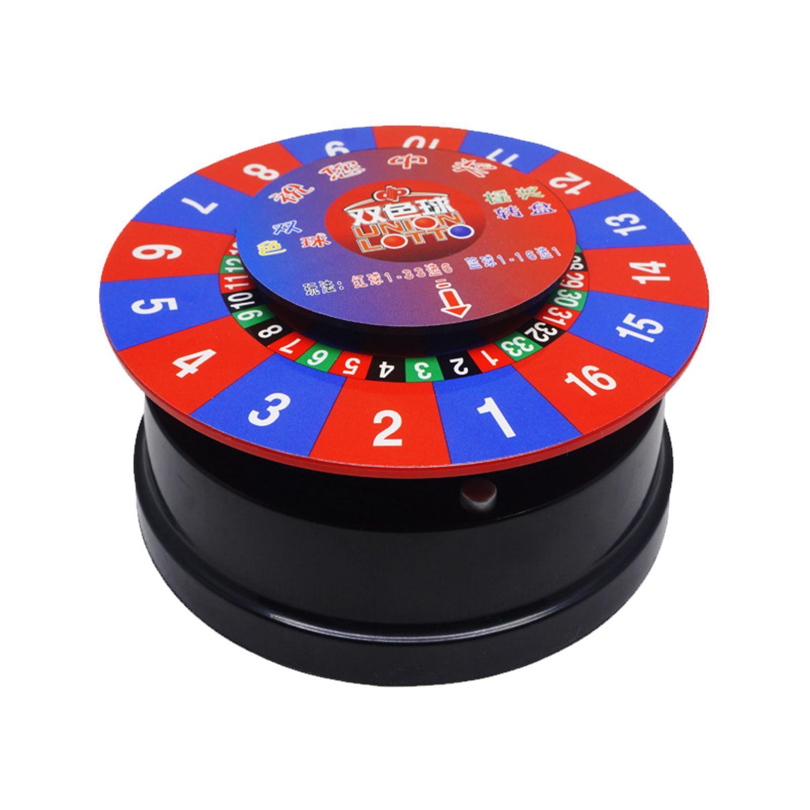 Tabletop Casino Games Electronic Roulette Game Party Roulette Wheel Set ...