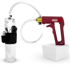 LeLuv Penis Pump MAXI  Vibrating Cylinder  Huge Selection of Length  Diameter