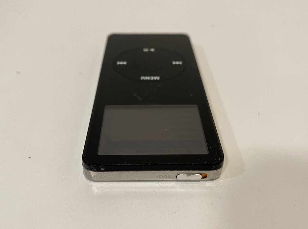 Apple iPod nano 1st Generation Black (1 GB) 885909091430| eBay