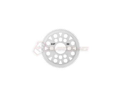 Precision-Crafted 3Racing 64 Pitch Plastic Spur Gear 80T