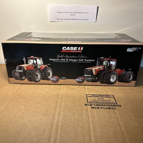 Case IH Magnum 305, Steiger 535 Tractor Gold Signature Edition Ertl 1/32 - Picture 11 of 12