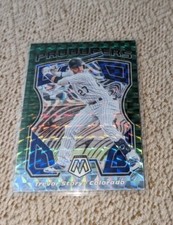 2021 TREVOR STORY MOSAIC PRODUCERS GREEN MOSAIC PRIZM INSERT #P4 (ROCKIES)