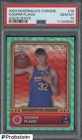 2024 Topps McDonald's Chrome Aqua Wave #78 Cooper Flagg RC Rookie 24/199 PSA 10