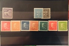 Schweden - K&Ouml;NIG GUSTAV V - 1925 - komplett - postfrisch