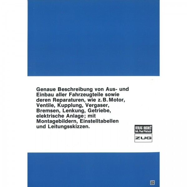 Thumbnail - Opel Kadett C L/sr (08.1973-03.1977) Reparaturanleitung Bucheli Verlag