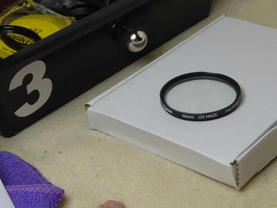 Canon 52mm UV Haze Lens Filter Philippines OPTICS CLEAR. - Image 3 of 3