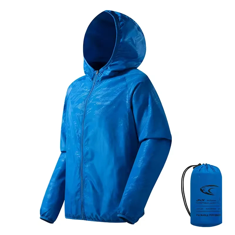 Men's Waterproof Rain Jacket Hooded Breathable Lightweight Windbreaker Outwear
Opens in a new window