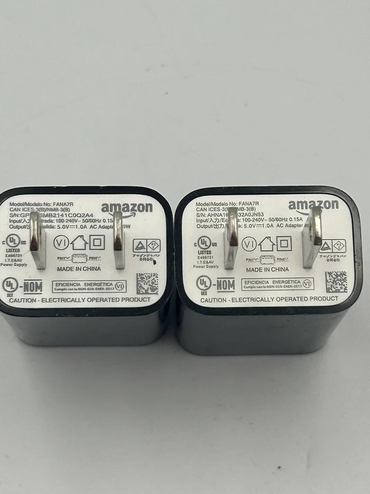 Amazon 5W - (FANA7R) USB Power Adapter - Black - Image 3 of 4