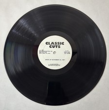 radio show LP ~ CLASSIC CUTS Nov 23, 1987