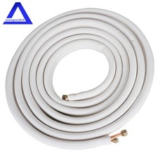 25 FT 1/4 In - 3/8 In Dia. Install Kit For Mini Split Heat Pump Systems White