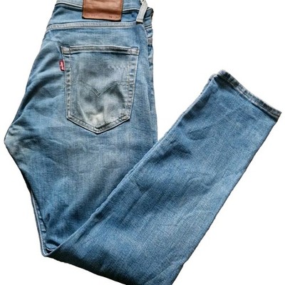 Levi s 512 Slim Taper Jeans Herren W28 L30 Blau Stretch Denim Light Wash