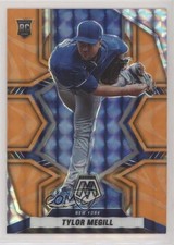 2022 Panini Mosaic Rookies Reactive Orange Mosaic Prizm Tylor Megill #233 04h3