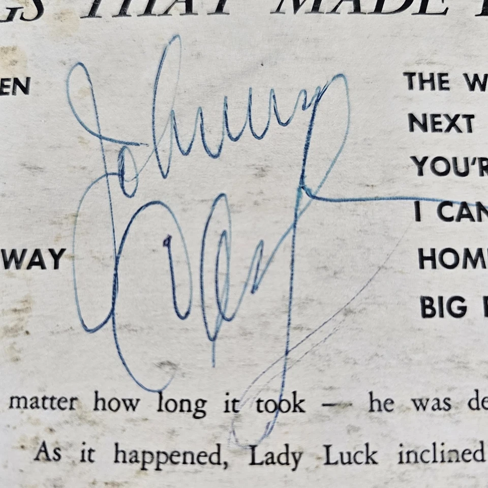 Johnny Cash Sings the Songs that Made Him Famous Sun SLP 1235 SIGNED!? Pls READ⬇ - Image 4 of 4
