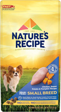 Nature'S Recipe Grain Free Small Breed Dry Dog Food, Chicken, Sweet Potato  Pum
