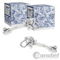 2X Vaico TÜRfeststeller TÜRstopper Hinten Links+Rechts Passend FüR Fiat Punto
