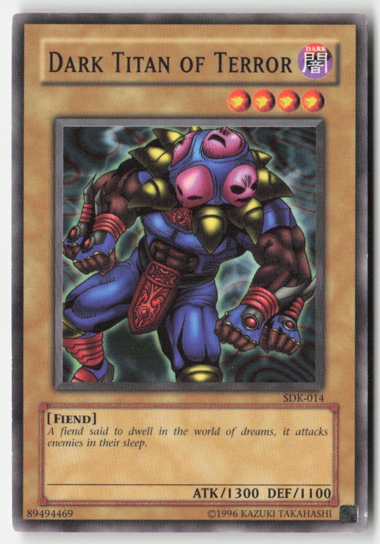 Dark Titan of Terror SDK-014 Unlimited Common MP
