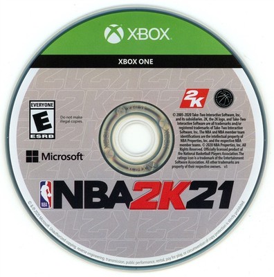 NBA 2K21 (Microsoft Xbox One, 2020) TESTED NO TRACKING
