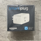 Amazon Smart Plug Wi-Fi Single Outlet Alexa Compatible Indoor White