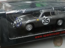 Spark 1:43 Le Mans alfa romeo giulietta 1963 Resin Diecast Model Car Gifts Gray