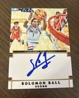 Solo Ball Autographed Custom Card UConn Basketball NBA
