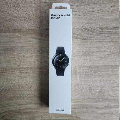 Samsung Galaxy Watch4 Classic 46mm LTE Black with Bluetooth, Wi-Fi, NEW OPEN BOX