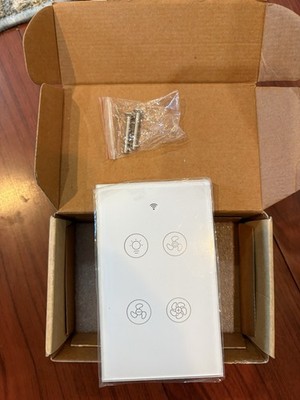 moes wi-fi and rf fan light switch