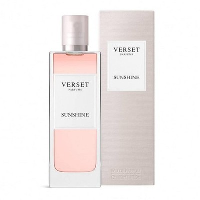 VERSET SUNSHINE EDP Damenduft 50ml - Noten von Bergamotte, Rose und Vanille